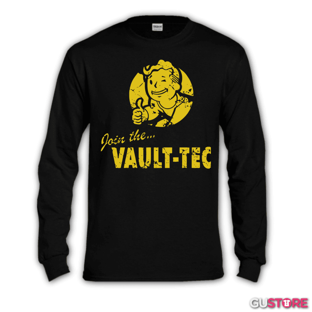 Polera manga larga Join the vault-tec