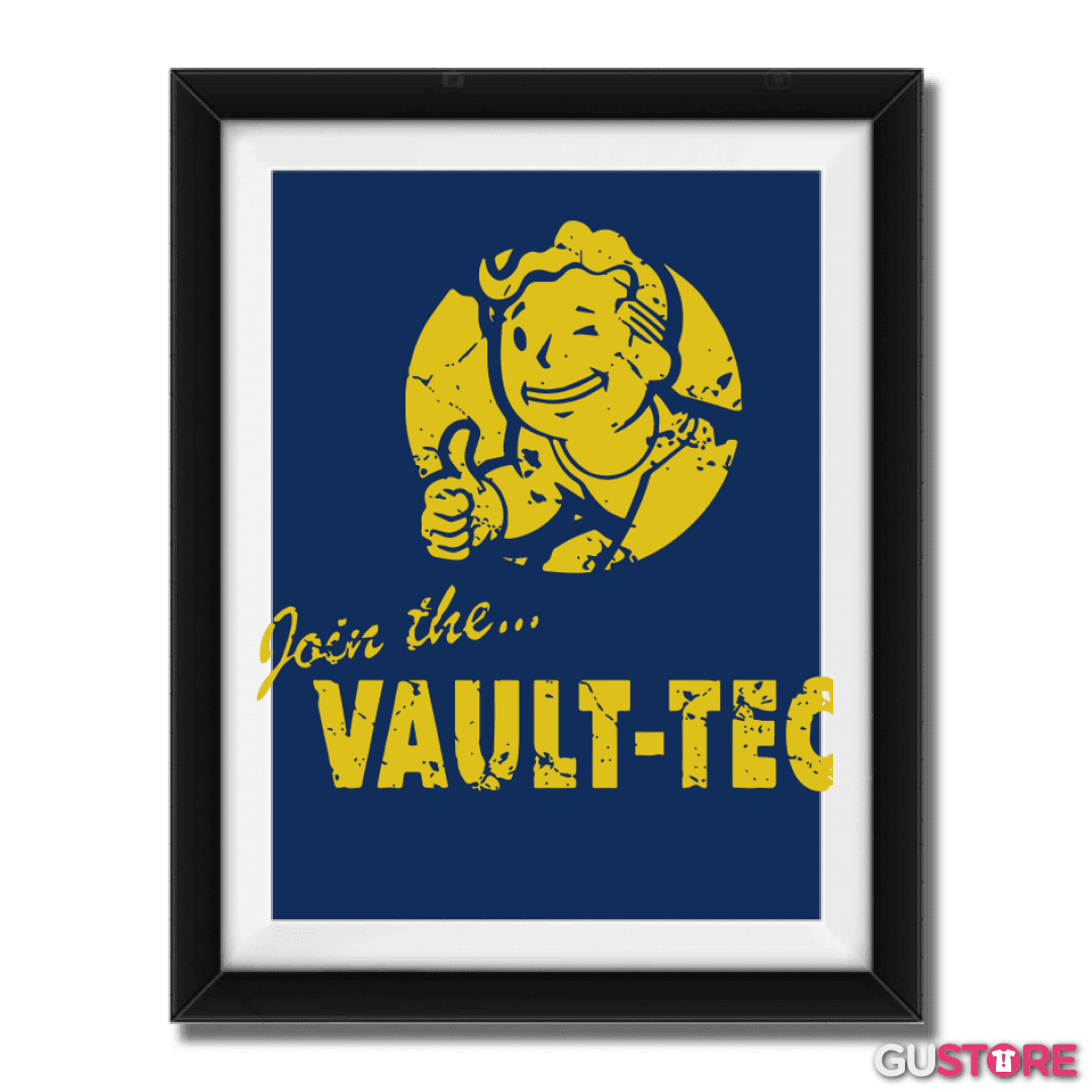 Cuadro decorativo Join the vault-tec