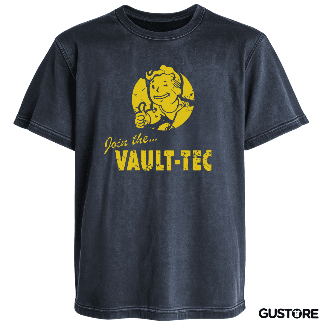 Polera desgastada Join the vault-tec