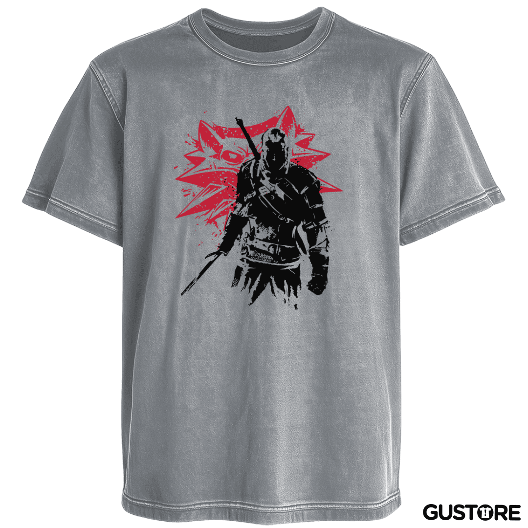 Polera desgastada The witcher