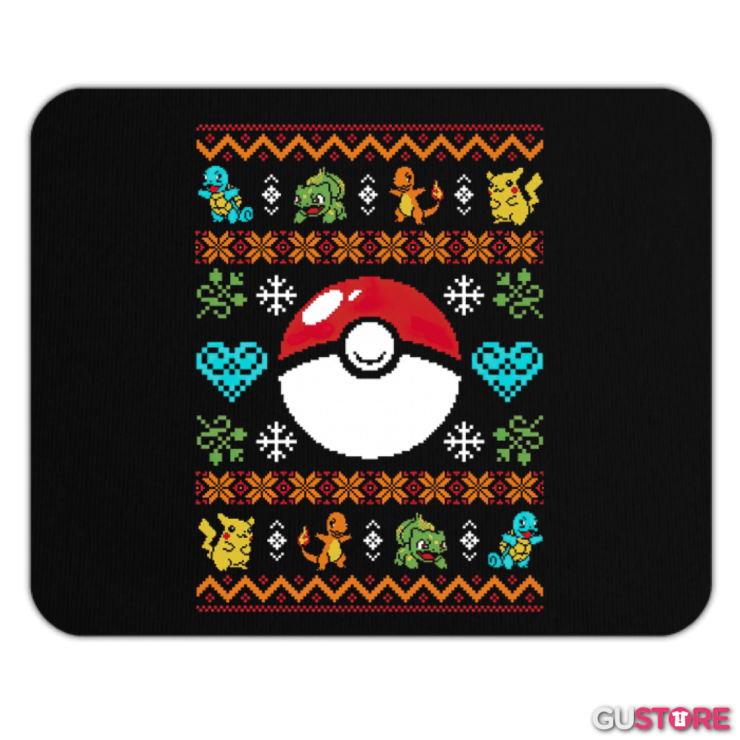 Mousepad Pokemon Navidad