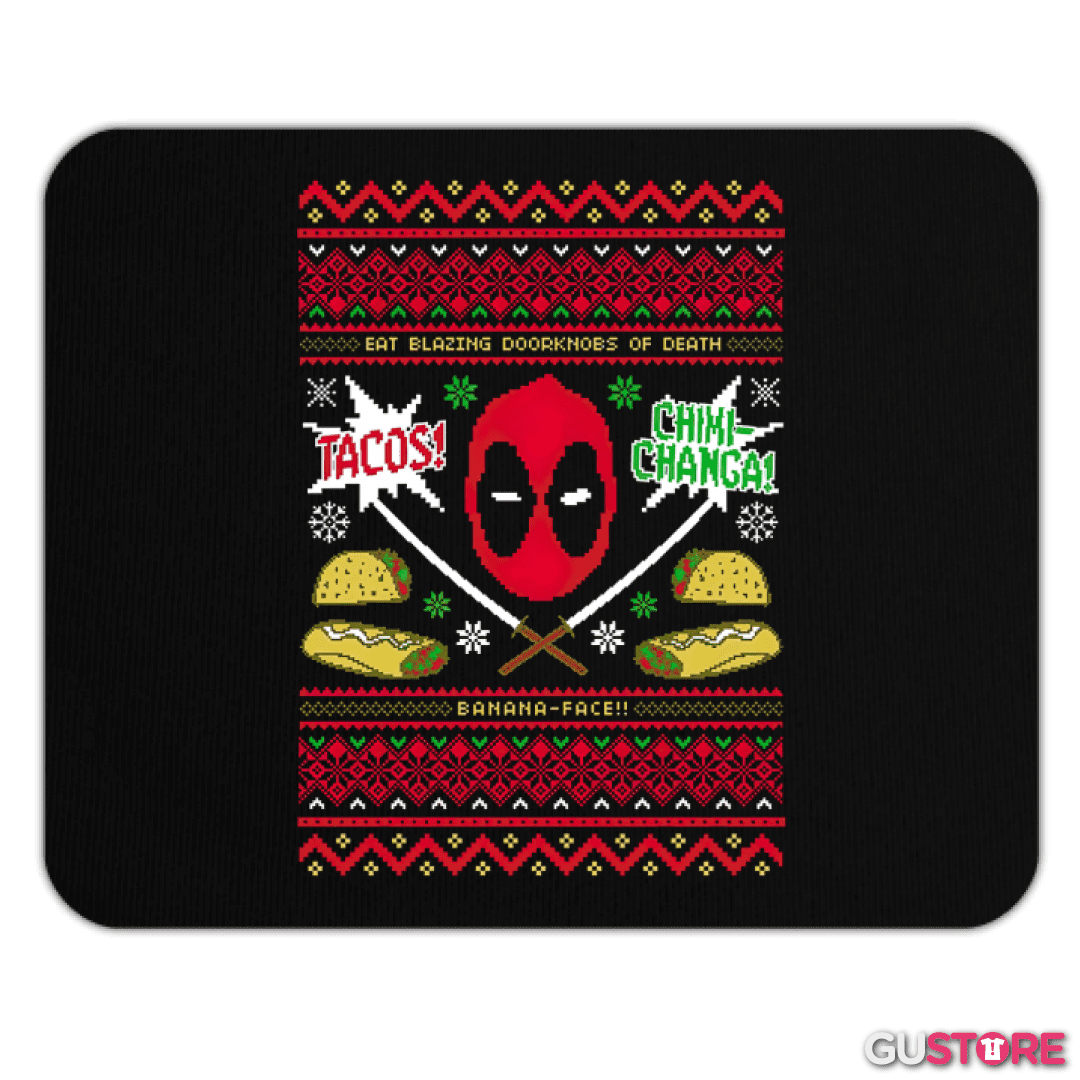 Mousepad Dead pool Navidad