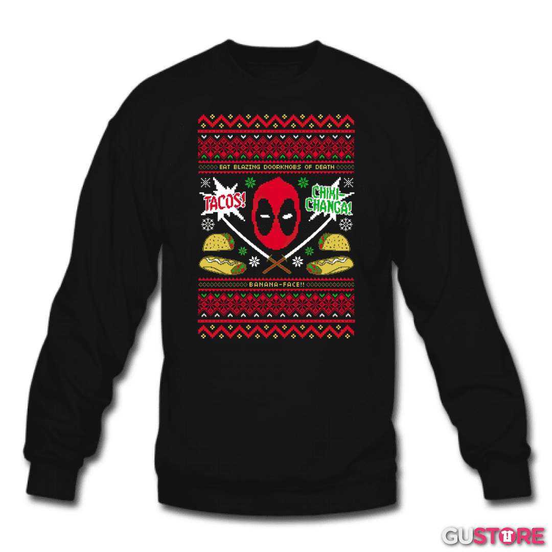 Poleron polo Dead pool Navidad