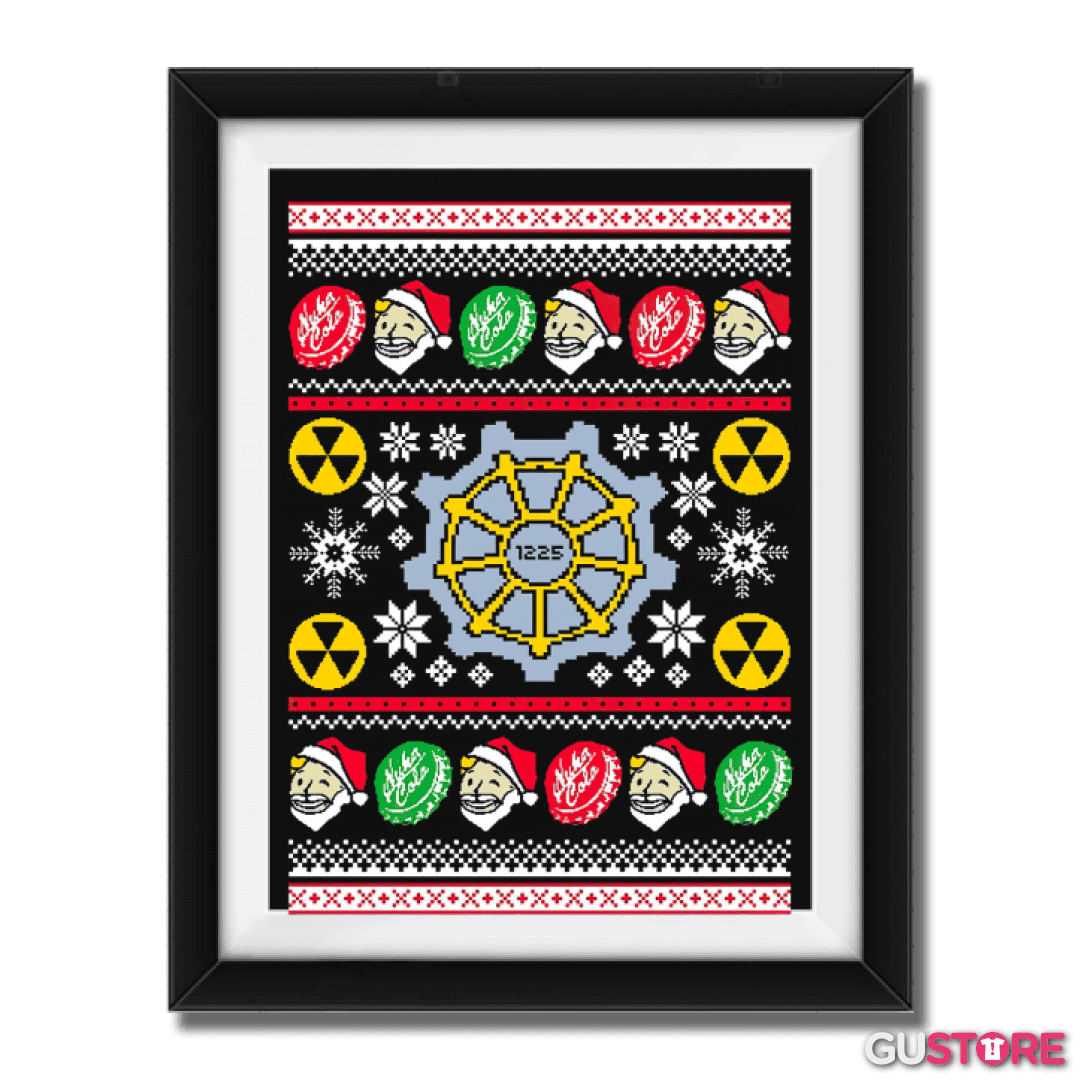 Cuadro decorativo Fallout Navidad