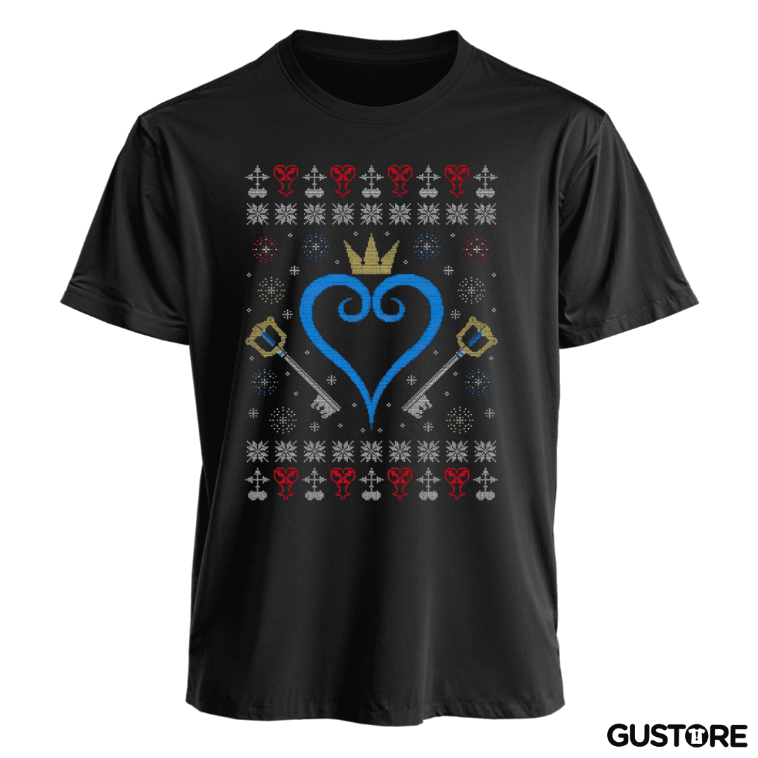 Polera Kingdom Hearts Navidad