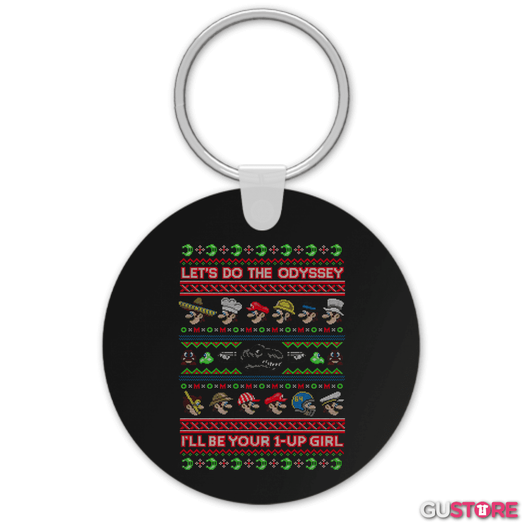 Llavero Super Bigote Bross Navidad