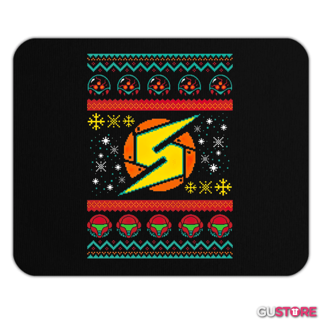 Mousepad Metroid navidad