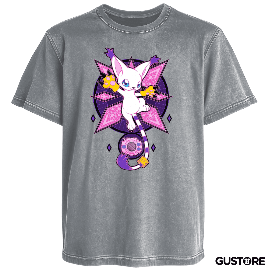 Polera desgastada Gatomon 2