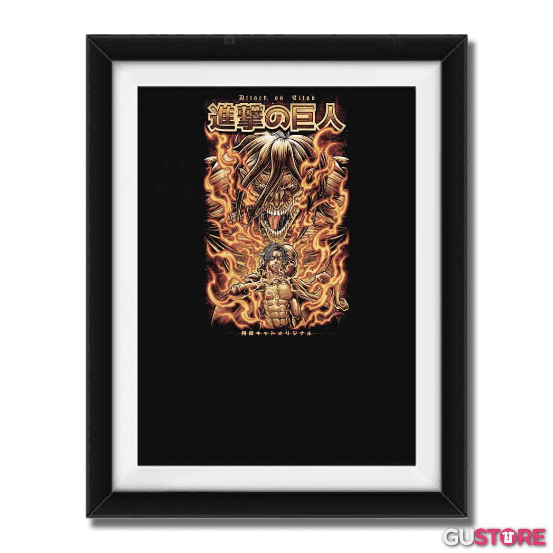 Cuadro decorativo Eren Jaeger