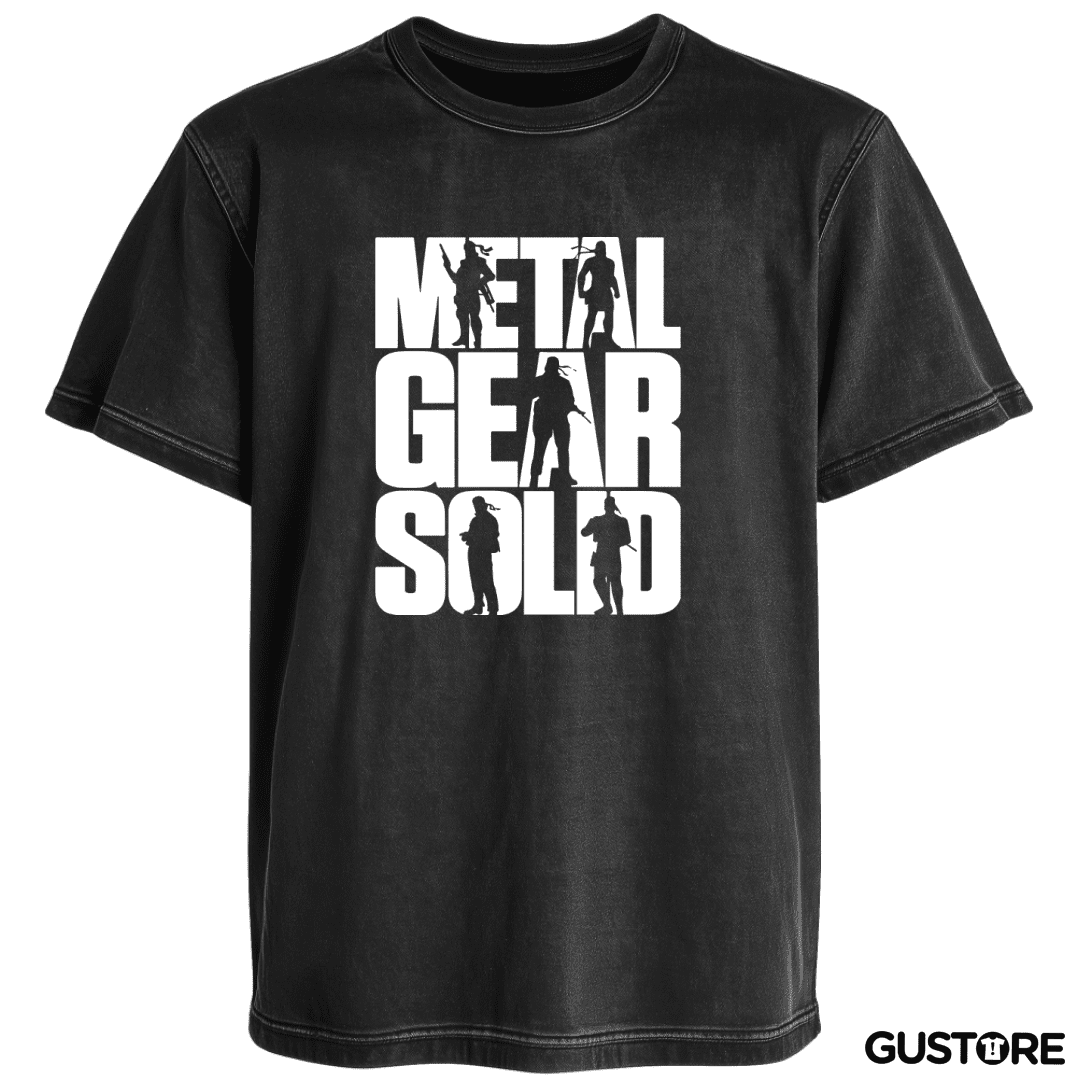 Polera desgastada MGS