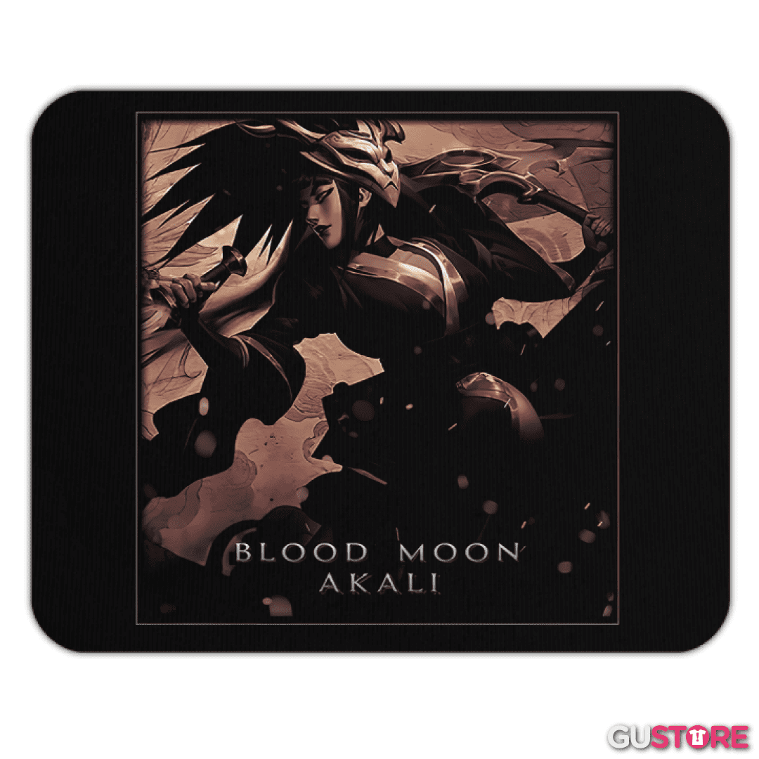 Mousepad Akali luna sangrienta
