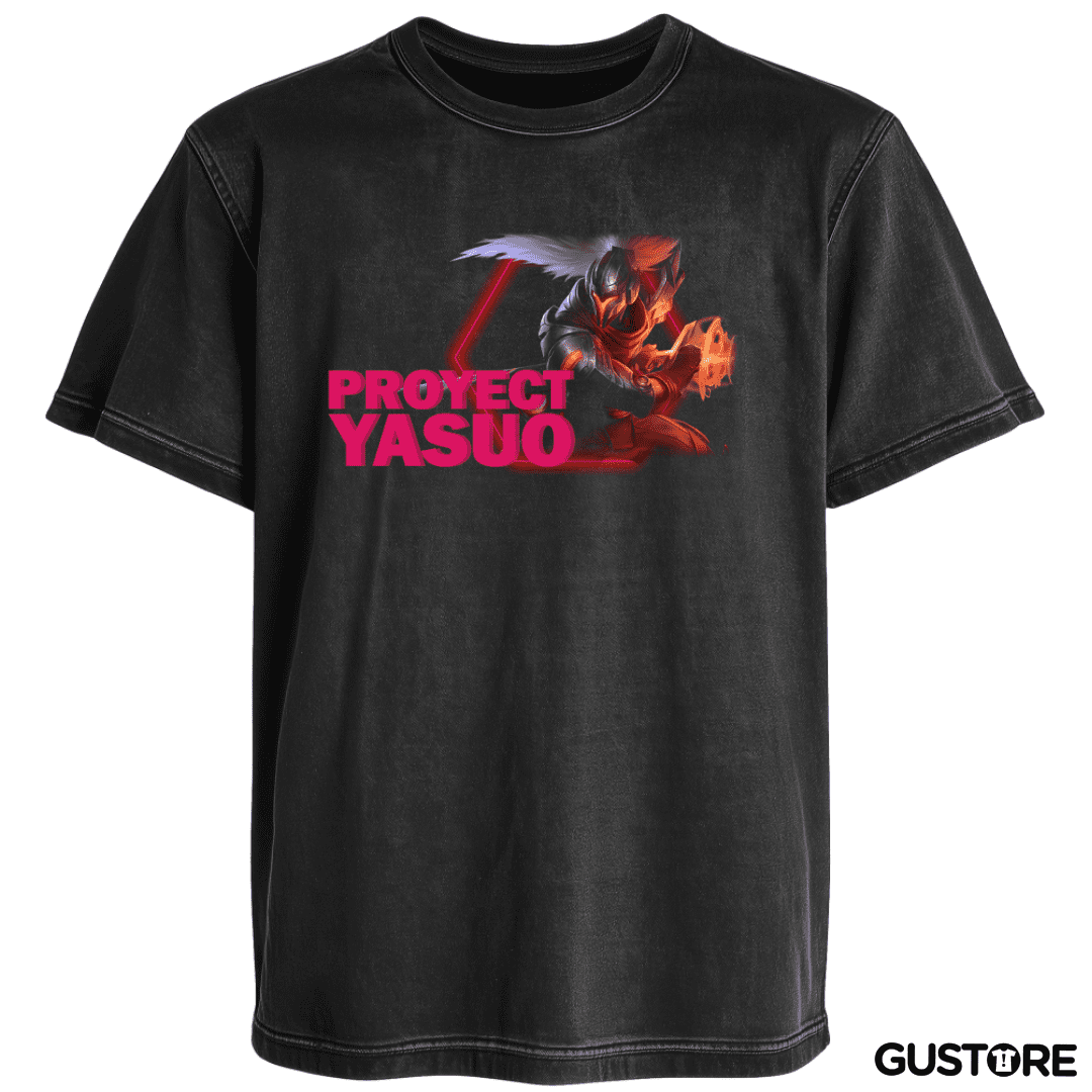 Polera desgastada Proyect Yasuo 2