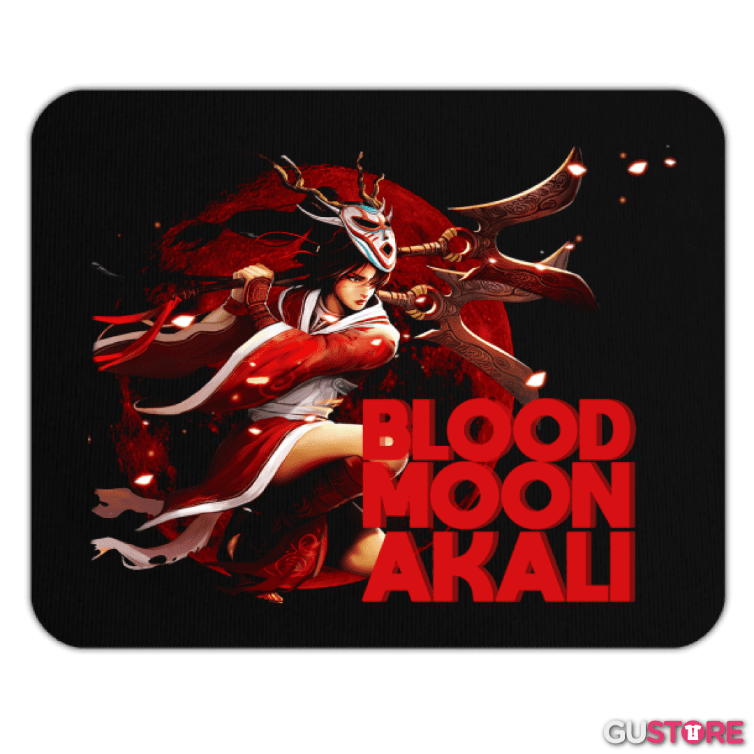 Mousepad Blood moon Akali