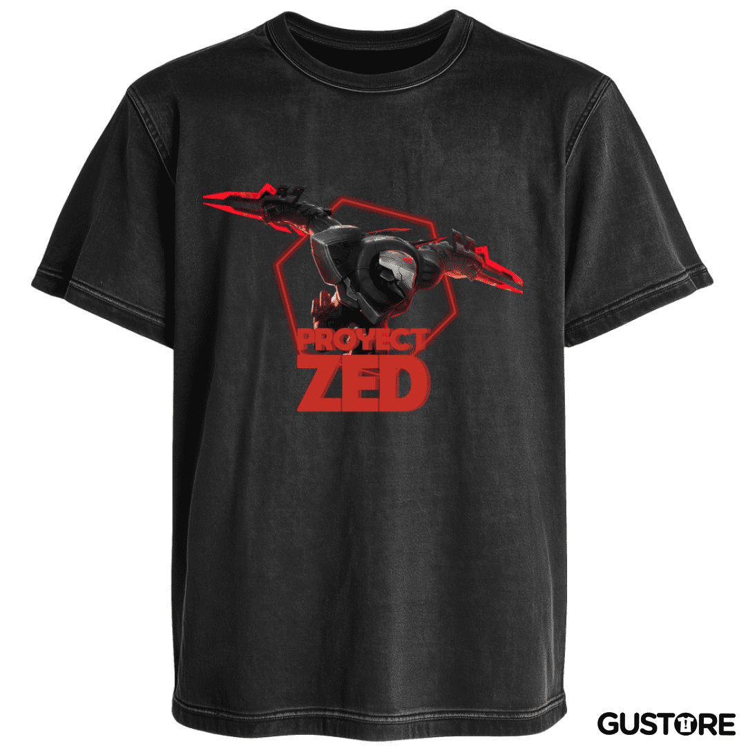 Polera desgastada Proyect Zed