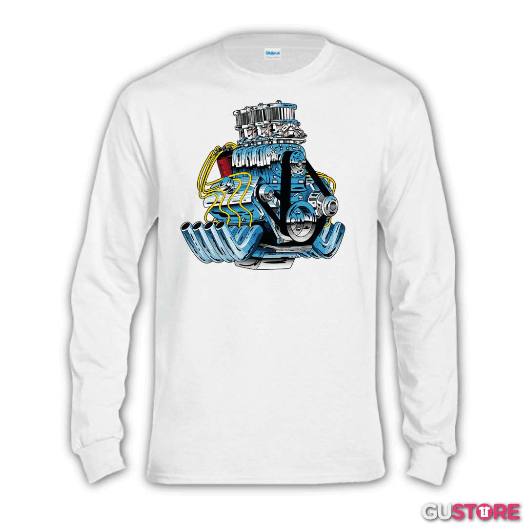 Polera manga larga V8