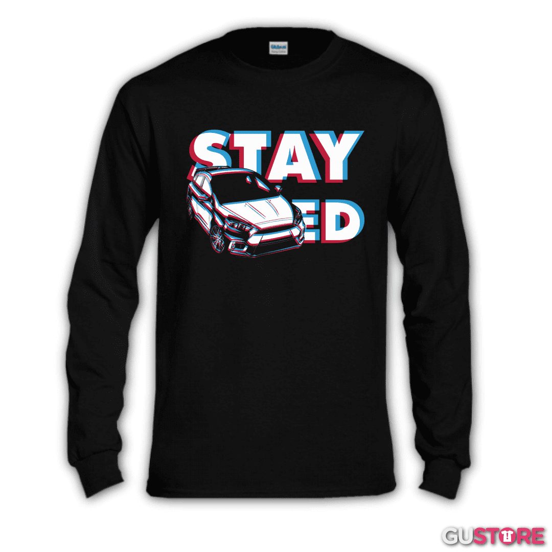 Polera manga larga Stay Focused
