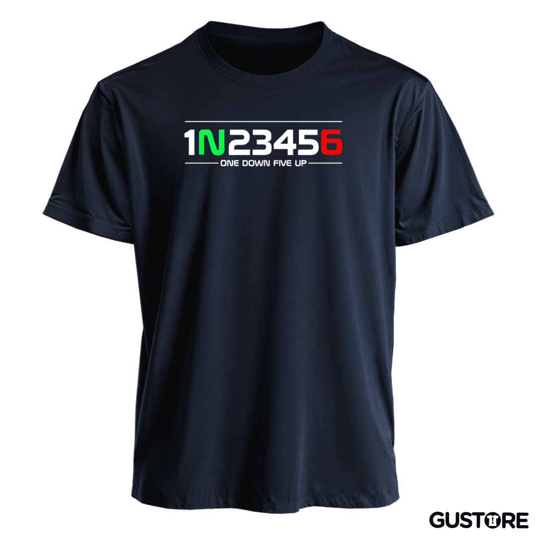 Polera One down Five up