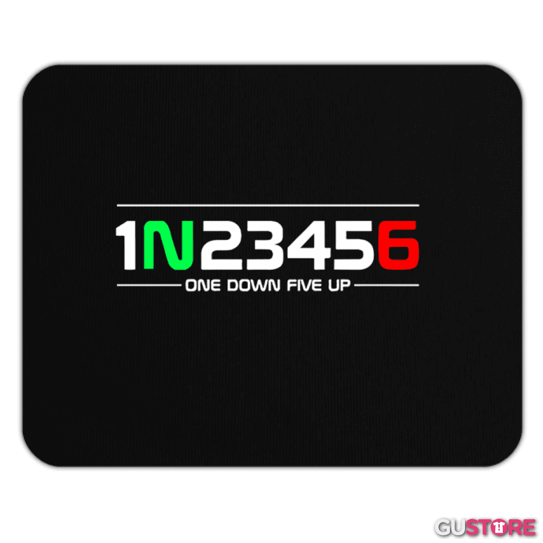 Mousepad One down Five up