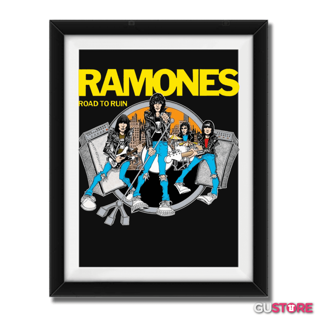 Cuadro decorativo Ramones road to ruin
