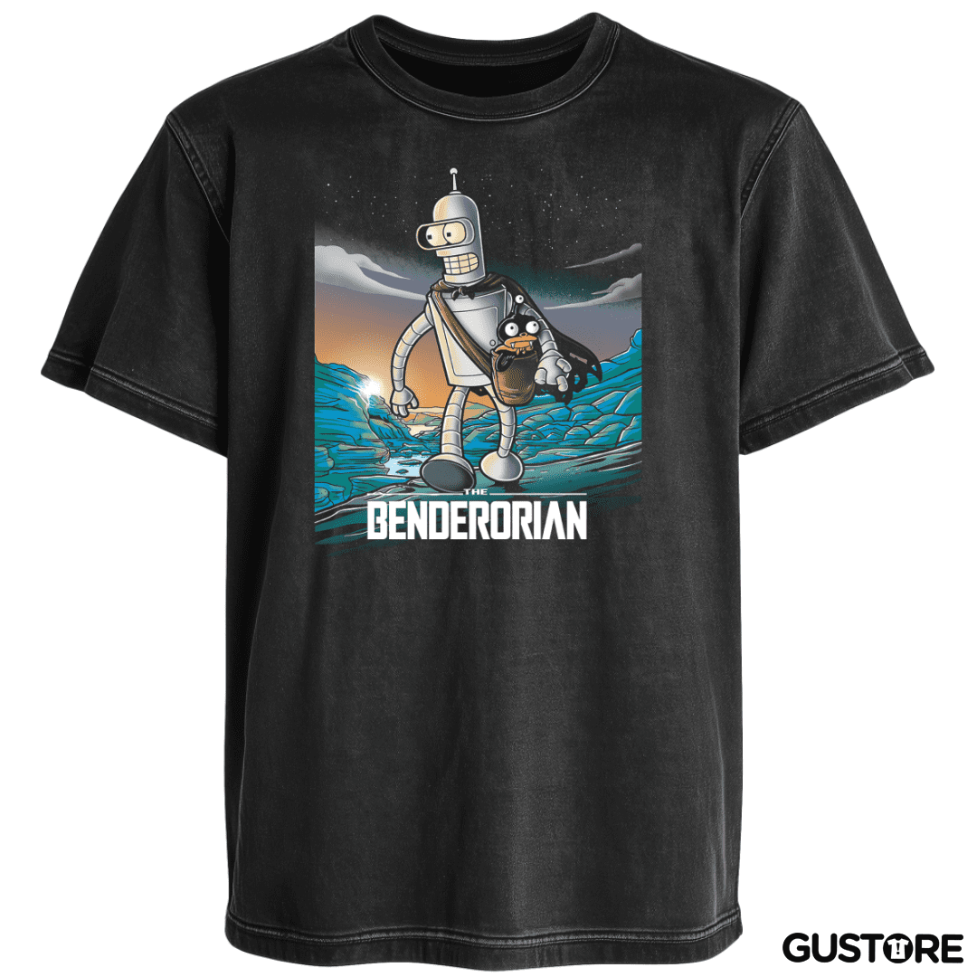 Polera desgastada The Benderlorian