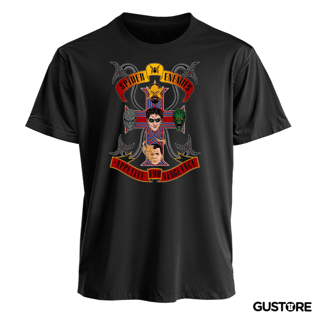 Polera Enemigos de las Arañas