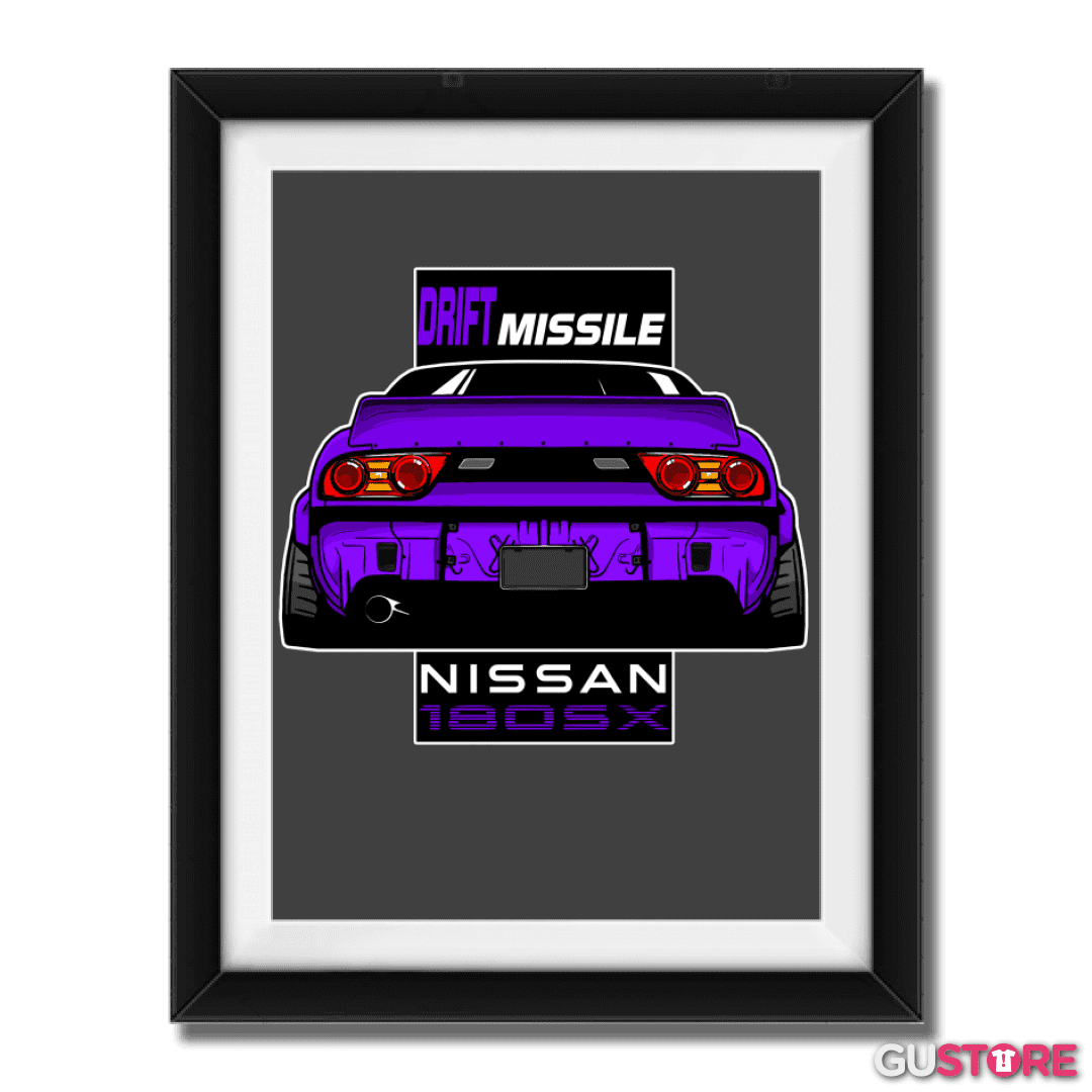 Cuadro decorativo Nissan 180SX