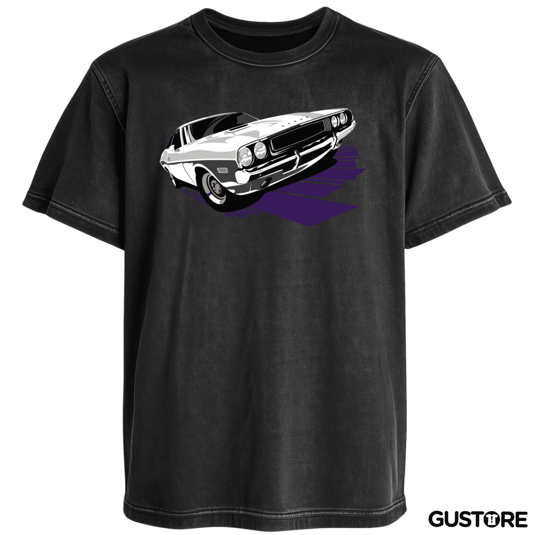 Polera desgastada Dodge Challenger 3