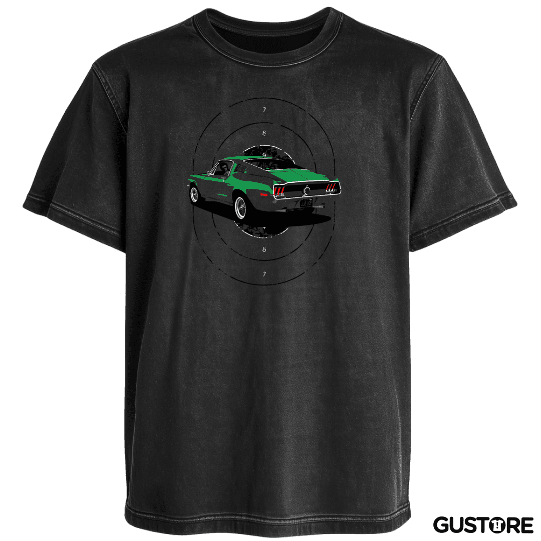 Polera desgastada Bullitt Mustang