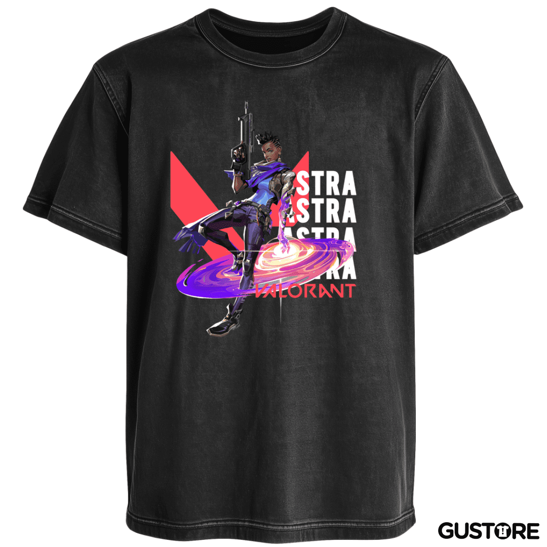 Polera desgastada Astra Valorant