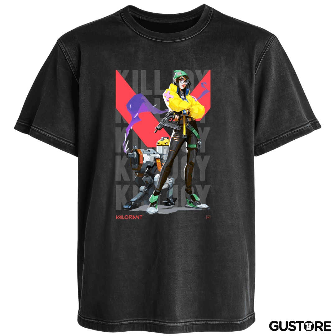 Polera desgastada Killjoy Valorant