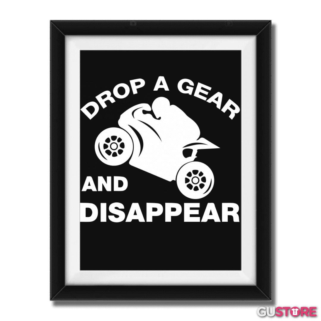 Cuadro decorativo Drop a gear