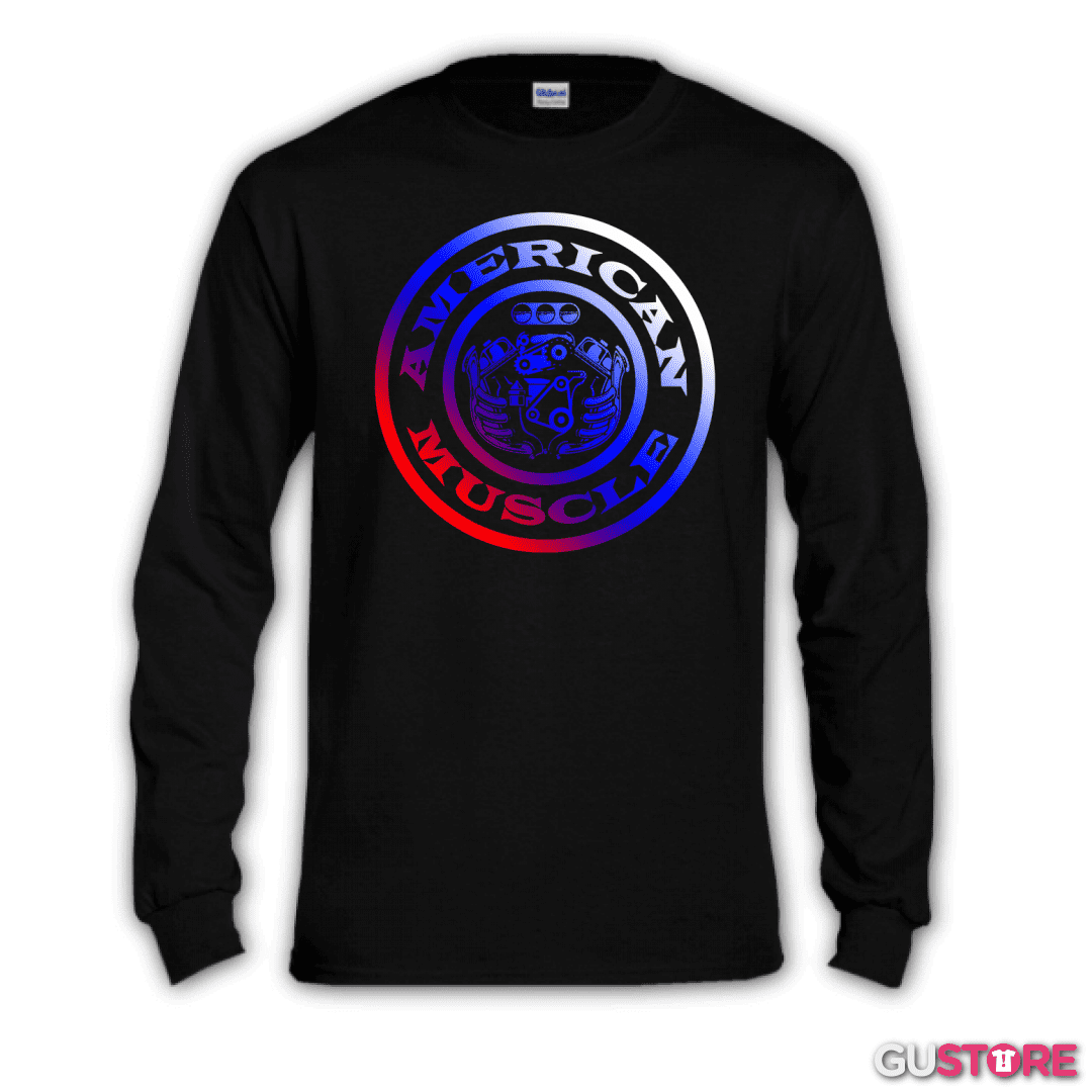 Polera manga larga American Muscle