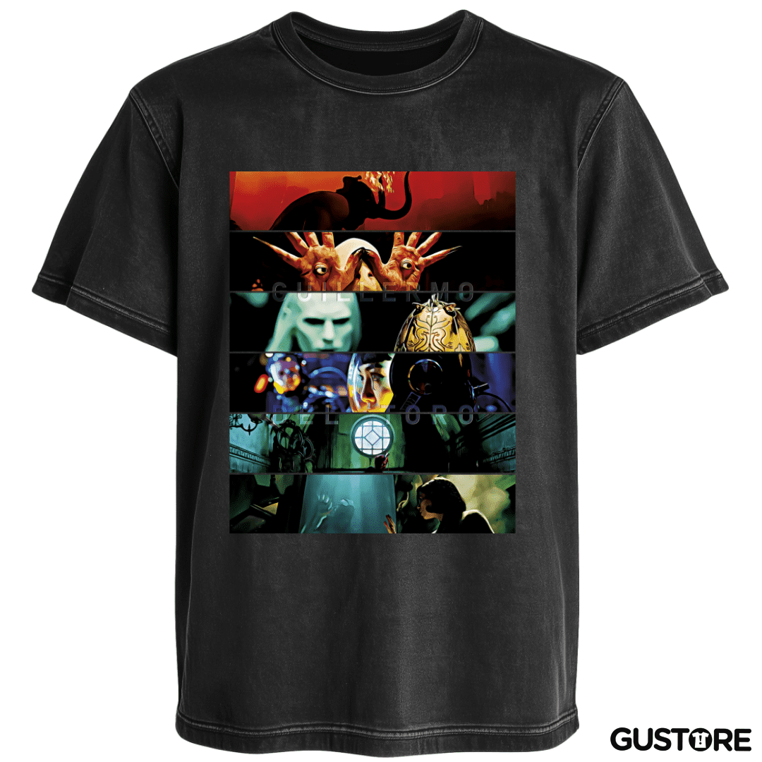 Polera desgastada Directores Guillermo Del Toro
