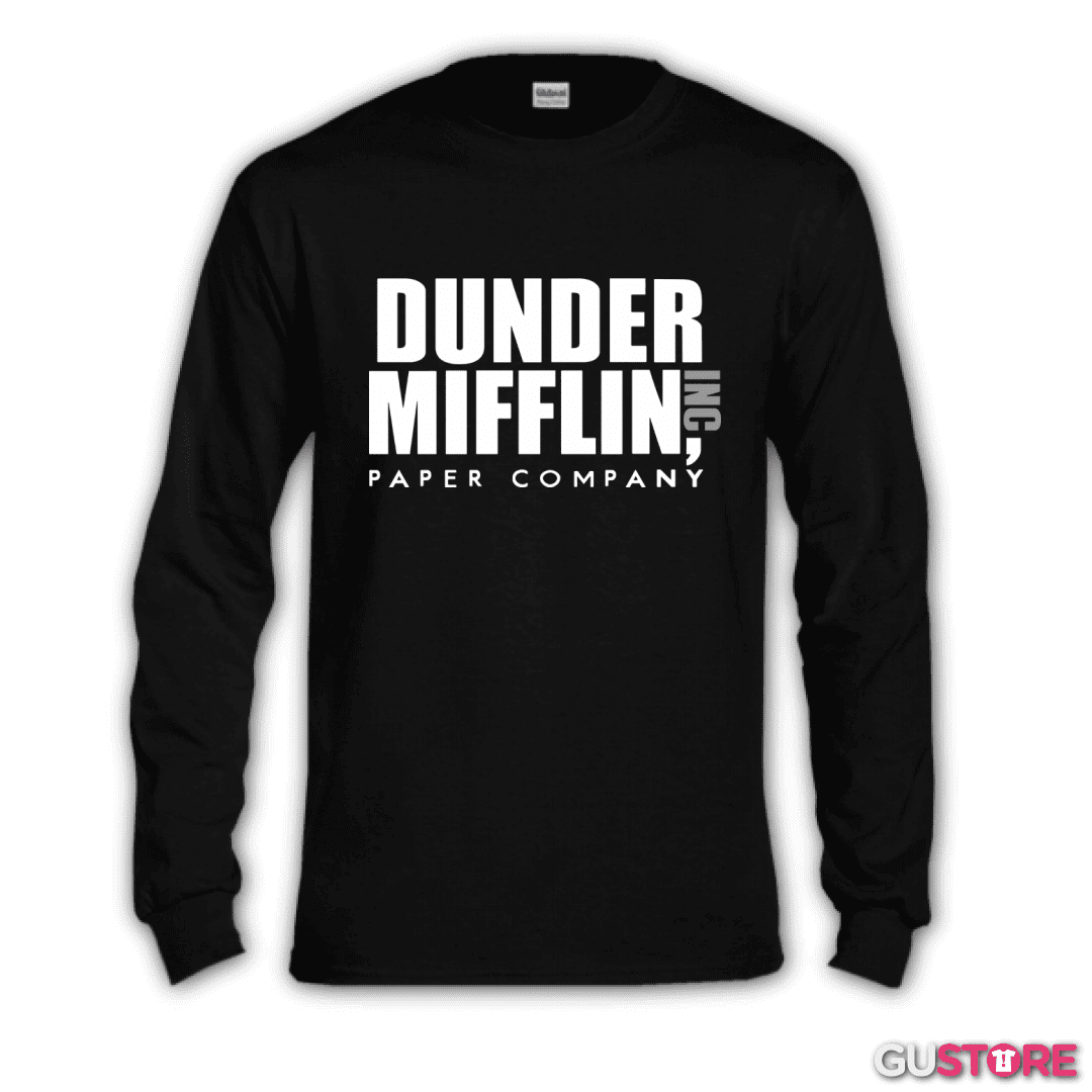 Polera manga larga Dunder Mifflin paper company