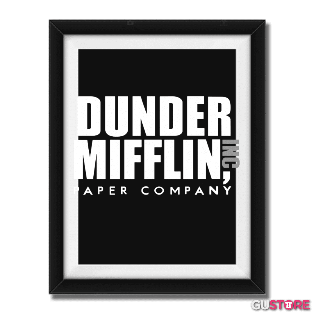 Cuadro decorativo Dunder Mifflin paper company