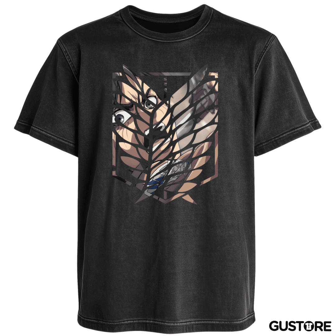 Polera desgastada Eren Liberty