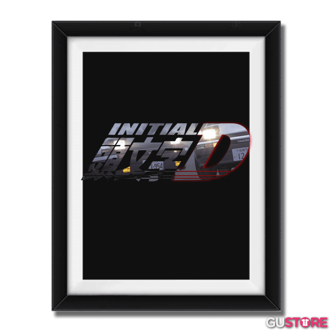 Cuadro decorativo Initial D