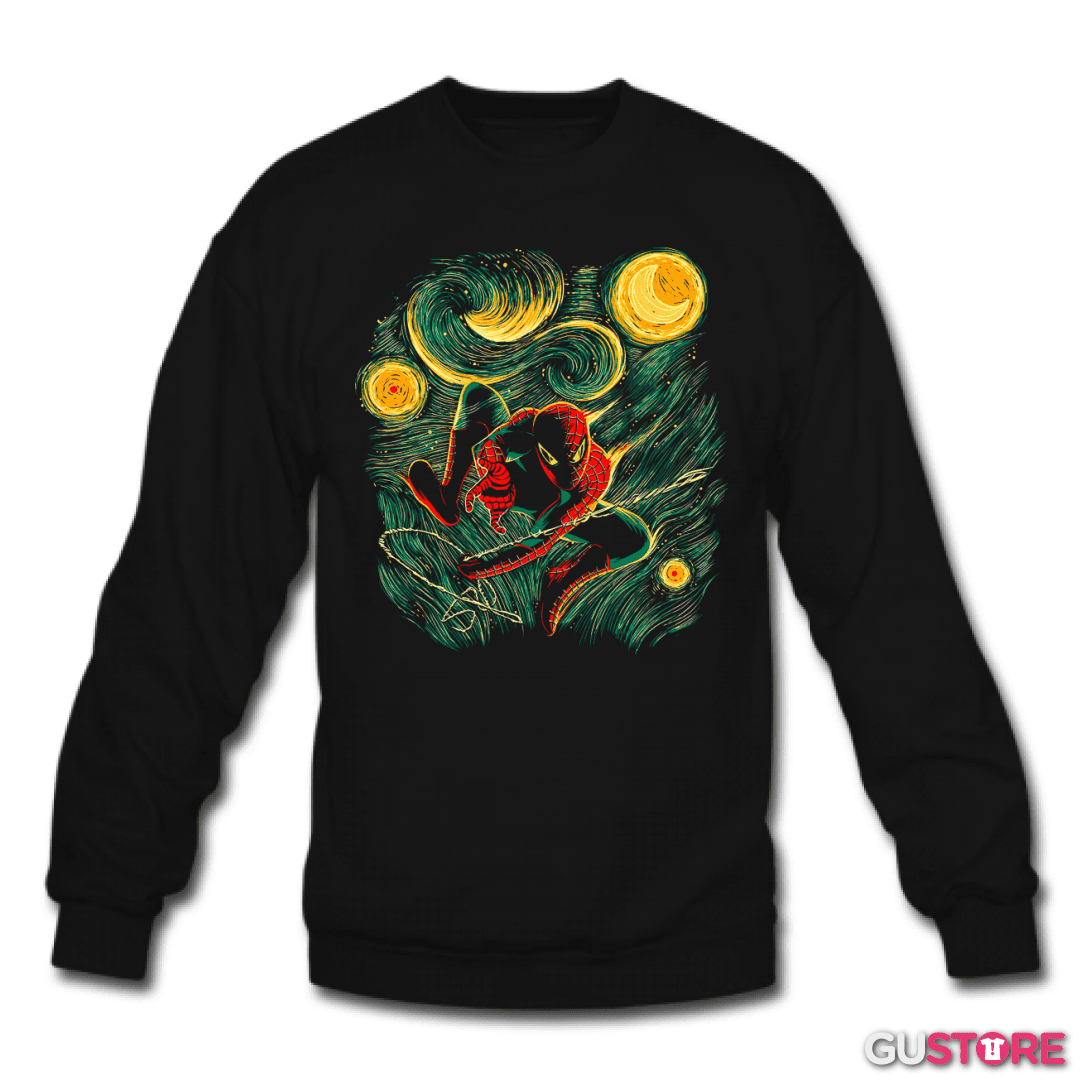 Poleron polo Spider van gogh