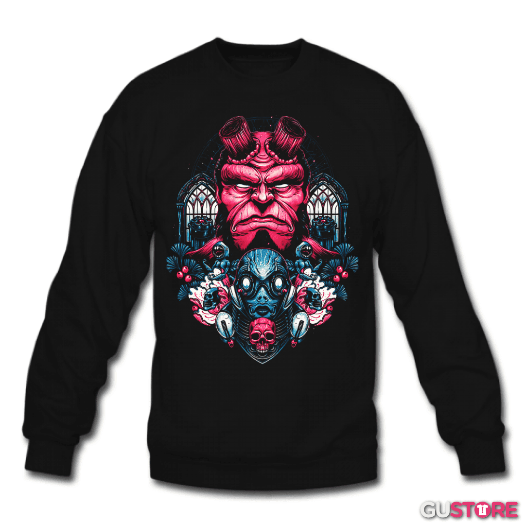 Poleron polo Hellboy and Sapiens