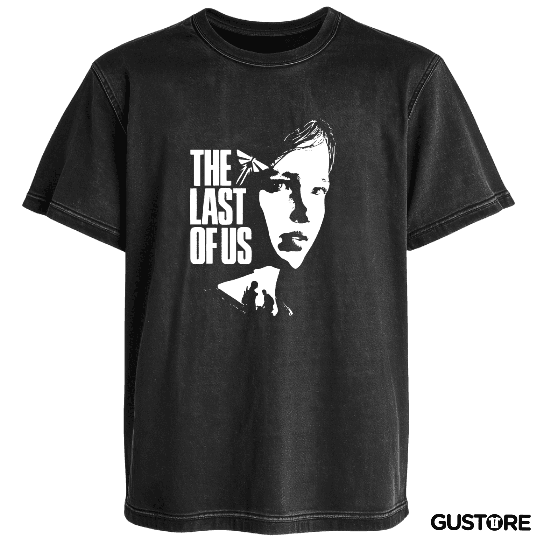 Polera desgastada TLOU - Ellie B&W