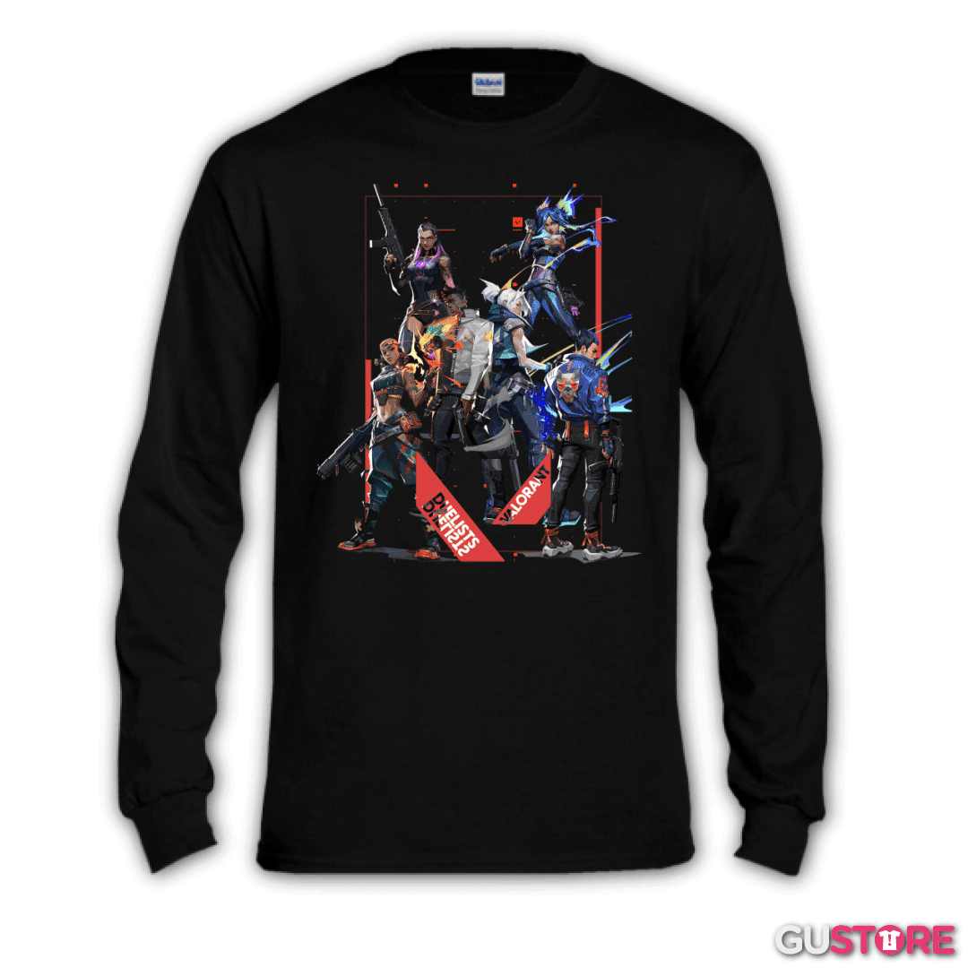 Polera manga larga Duelists Valorant