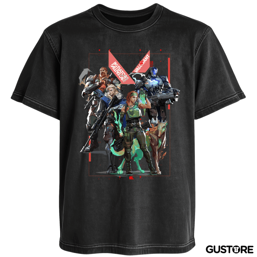 Polera desgastada Initiators Valorant