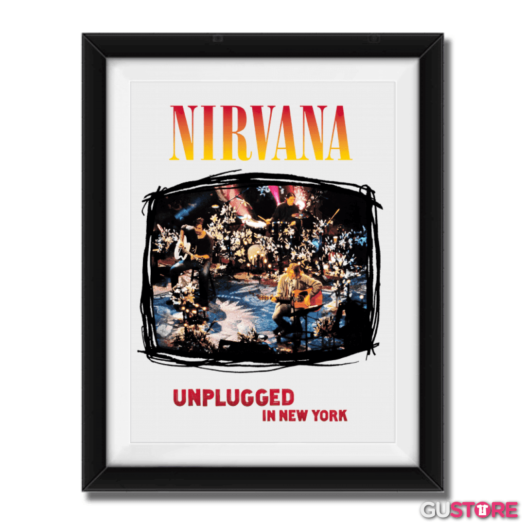 Cuadro decorativo Unplugged nirvana 