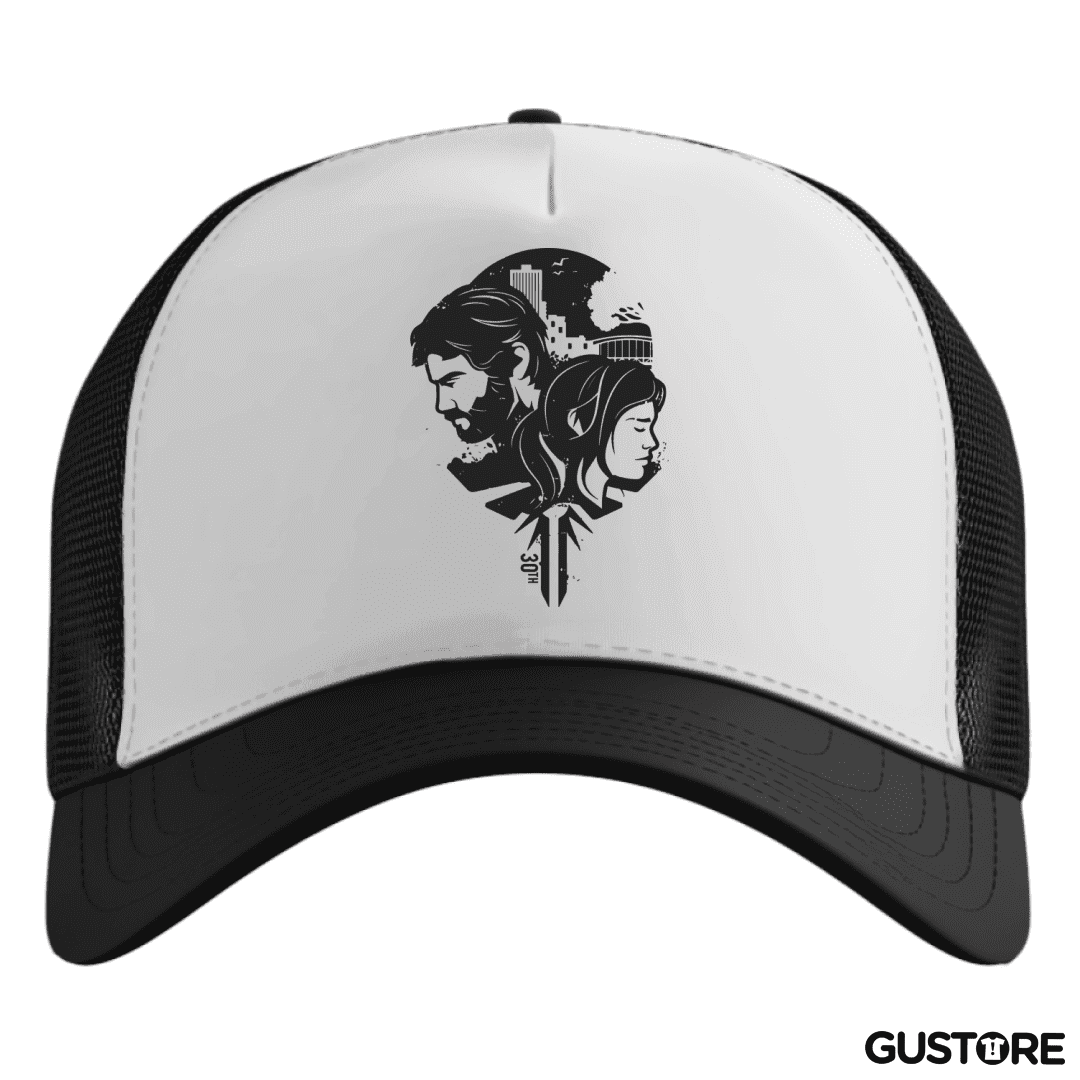 Gorro TLOU - Joe & Ellie B&W
