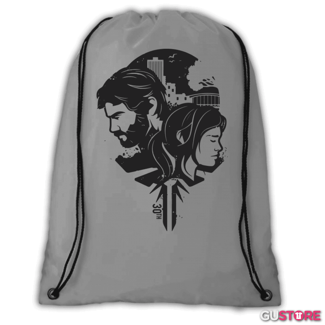 Mochila TLOU - Joe & Ellie B&W