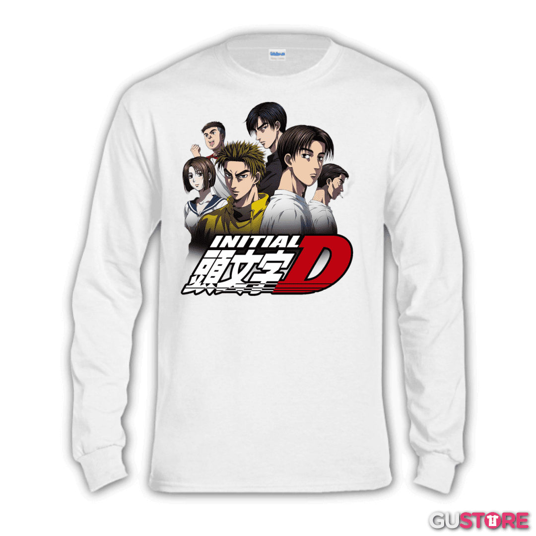 Polera manga larga Initial D