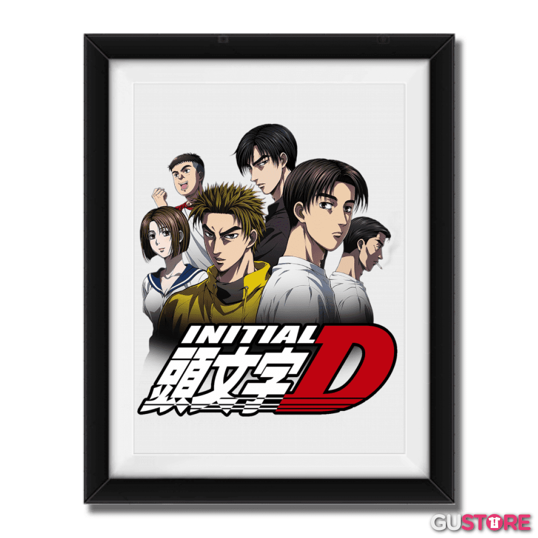 Cuadro decorativo Initial D