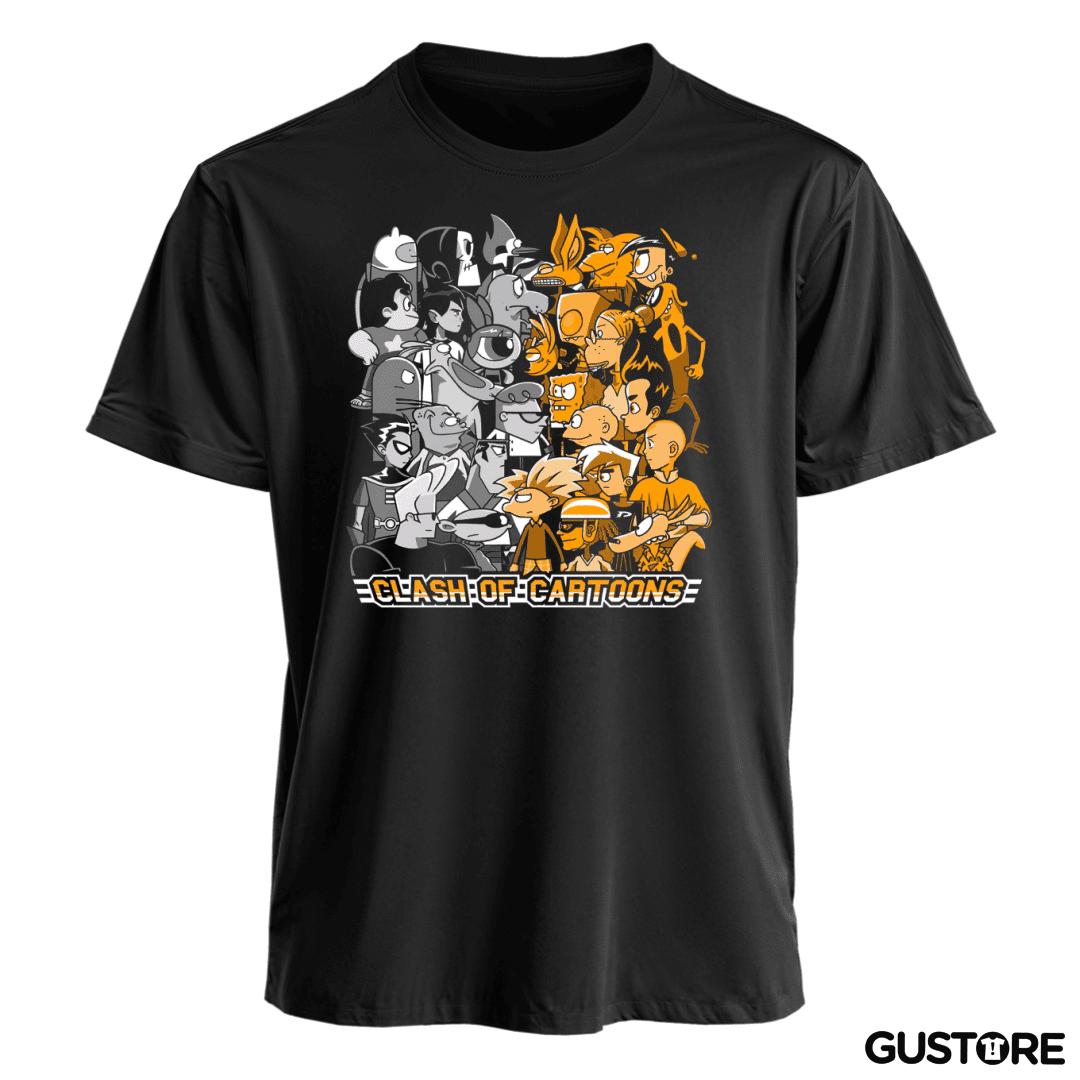 Polera Clash of Cartoons