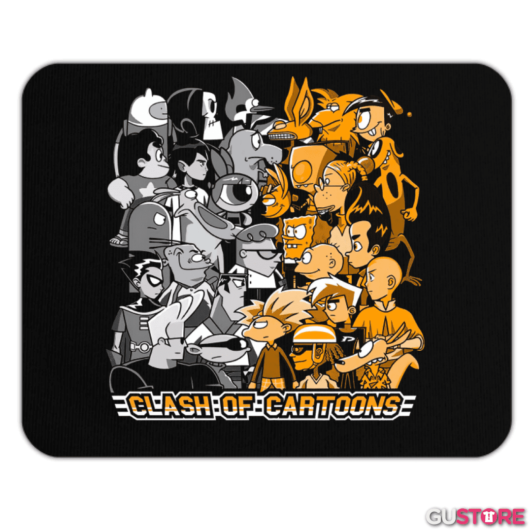 Mousepad Clash of Cartoons