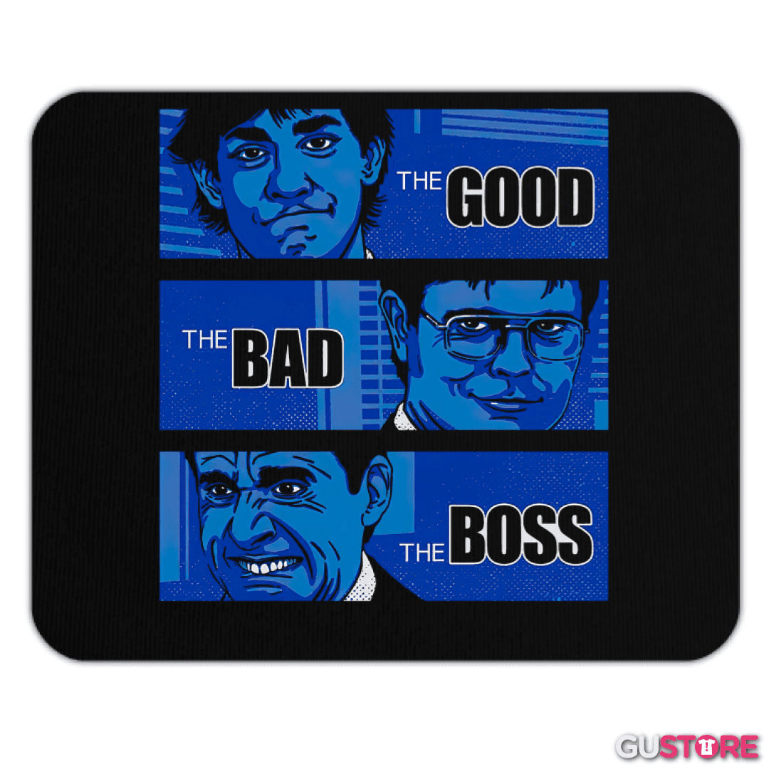 Mousepad The Good, The Bad, and THE BOSS